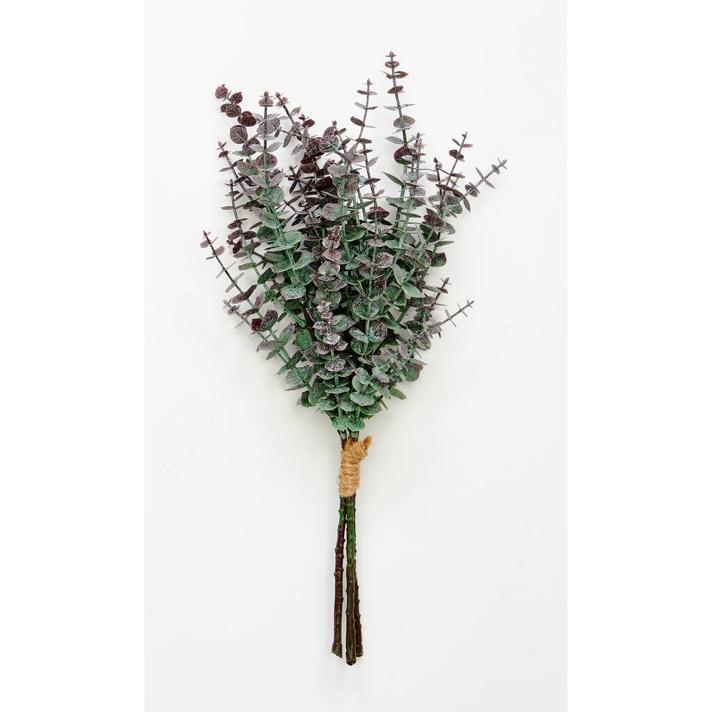 17" Artificial Eucalyptus Bush, Set of 2 - 17