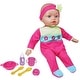 preview thumbnail 1 of 3, Lissi: 15" Moving Face Baby Doll,- Interactive Doll, Kids 2+