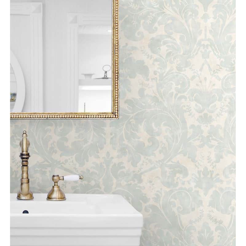 Seabrook Designs Astor Victorian Unpasted Wallpaper - 20.5 in. W x 33 ft. L