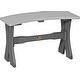 preview thumbnail 27 of 29, Poly Lumber Round Dining Table Set with 28" Benches
