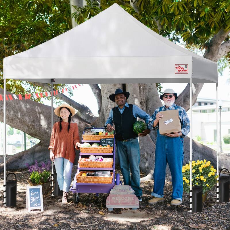 Tradesparker Ez Pop Up Canopy Tent Commercial Instant Canopies