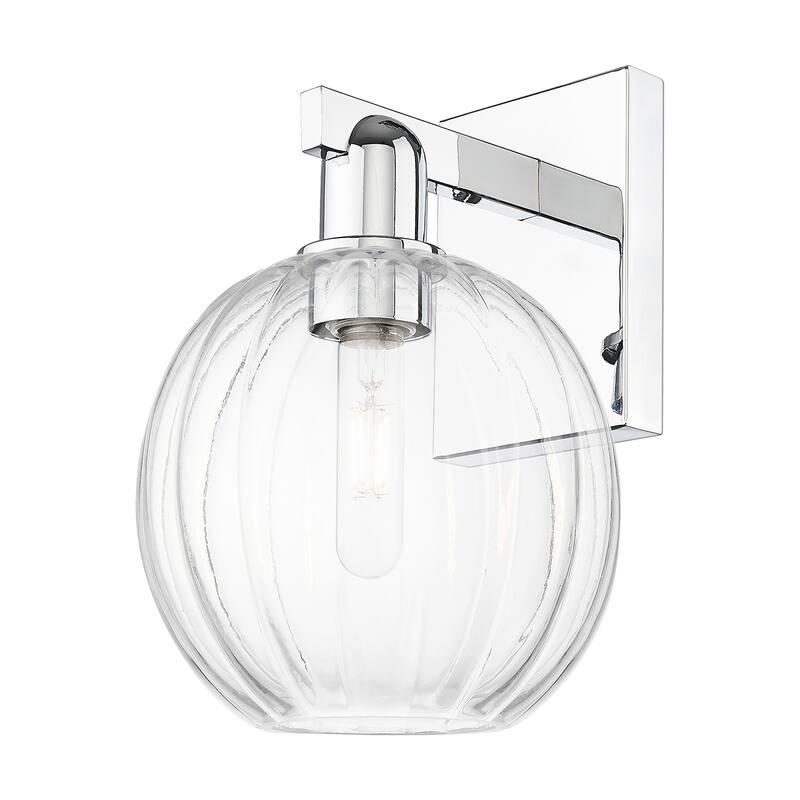 Innovations Lighting Downtown Urban - Preston - 1 Light 7" Globe Shade Wall-mounted Sconce