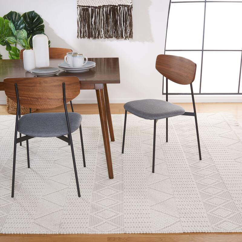SAFAVIEH Handmade Natura Zamfirica Rustic Boho Fringe Wool Rug