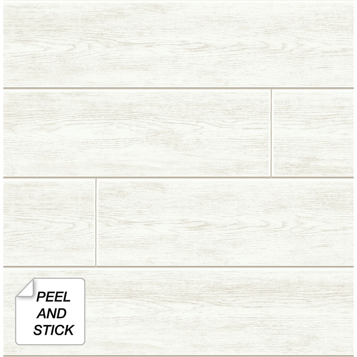 Peel and Stick Shiplap Wallpaper - Removable Wood Wall Decal – Decords