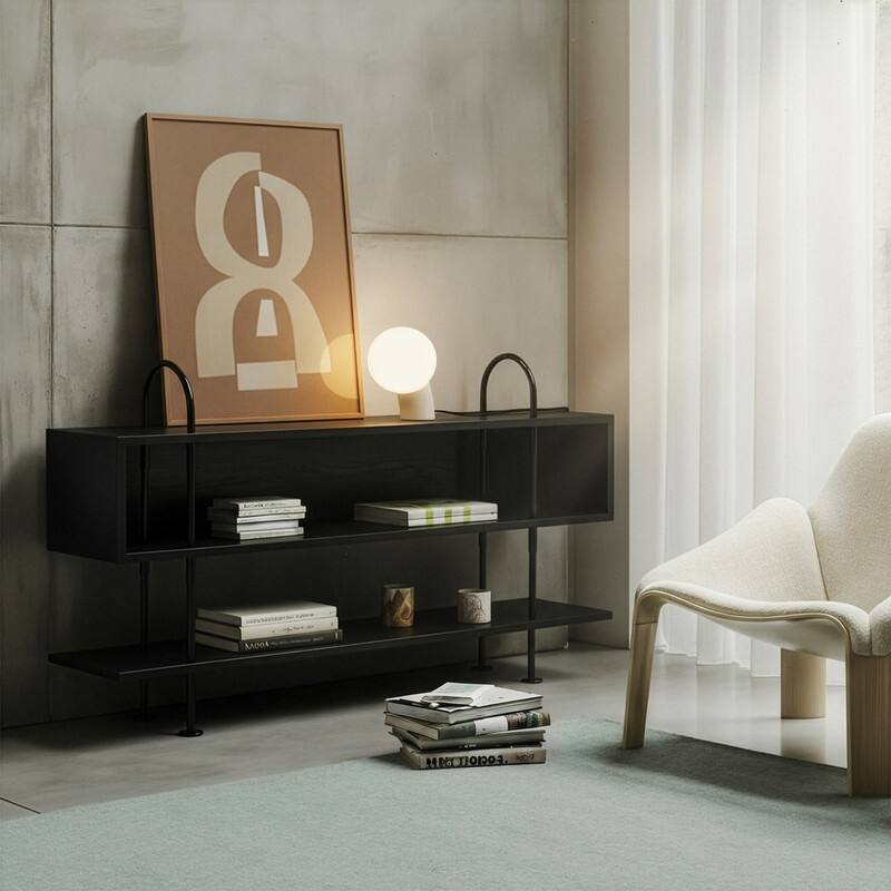 Vino LED 7.95 in Glossy Cream Midcentury Round Globe Dimmable Bedside Nightstand Desk Lamp with Fast Charging USB-C Port