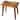 Handmade Butler Buter Brown Wood Loft Stool (India)