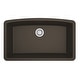 preview thumbnail 10 of 65, Karran Undermount Quartz 32 in. Single Bowl Kitchen Sink Kit