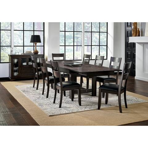 Simply Solid North Mills Solid Wood 10-piece Dining Collection