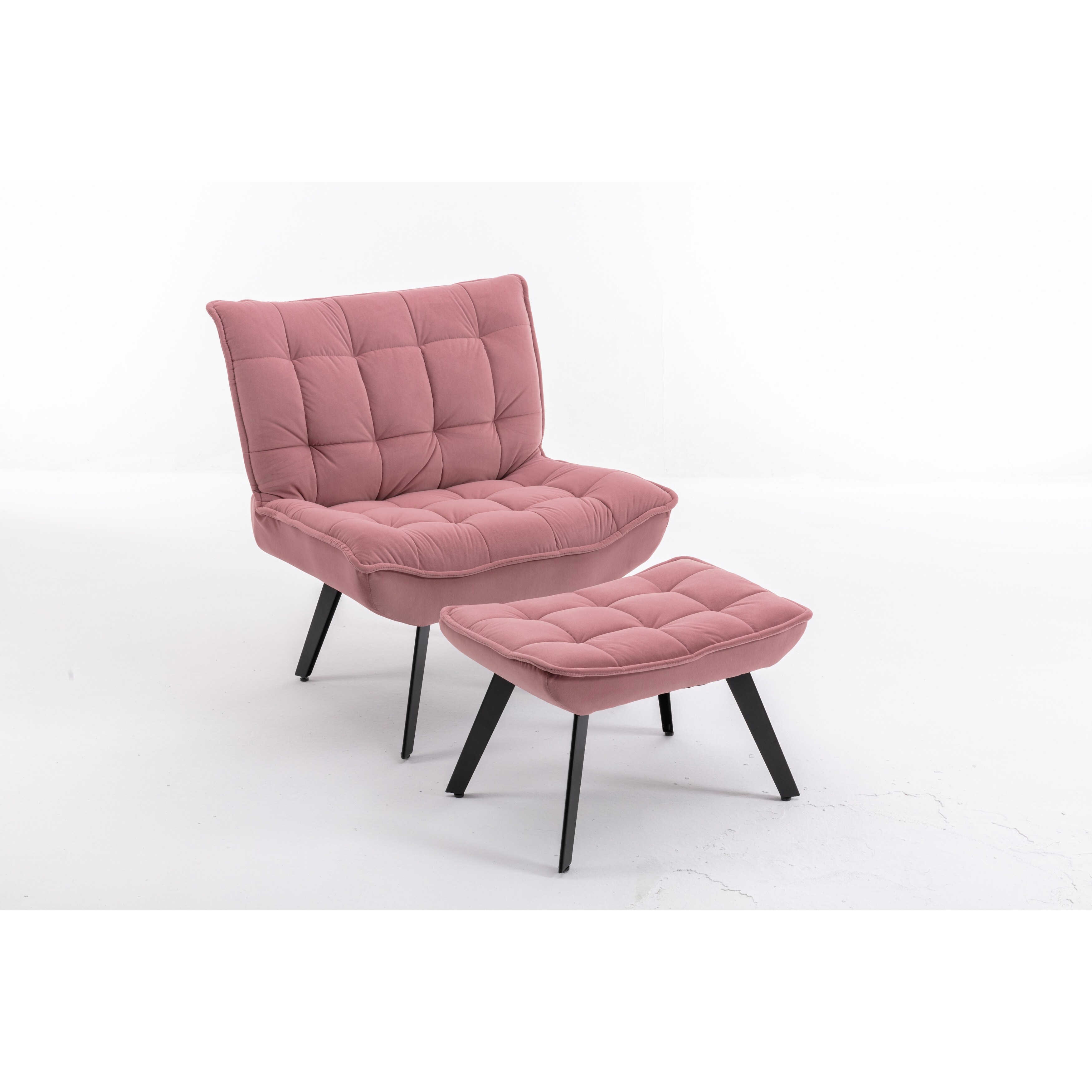 Large shop pink armchair