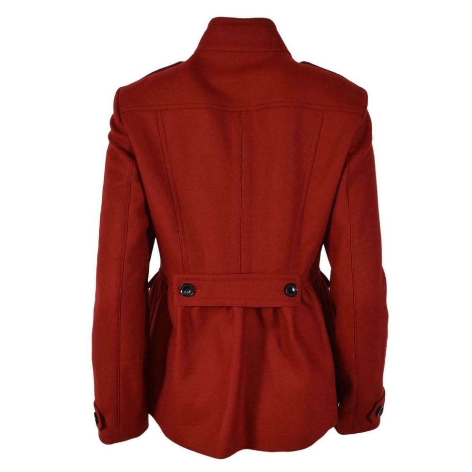 burberry red coat