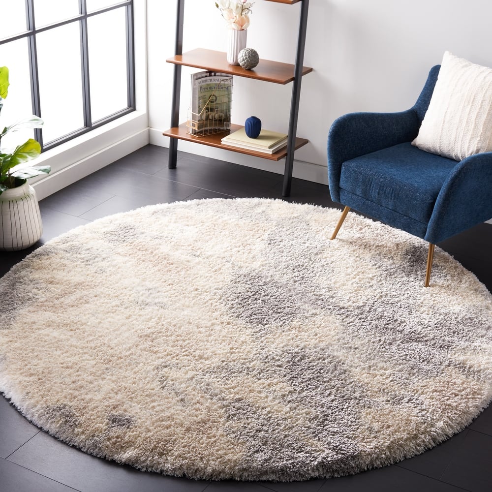 SAFAVIEH Cloud Shag Georgie Modern Abstract 2-inch Thick Rug