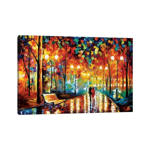 iCanvas "Rain's Rustle II" by Leonid Afremov Canvas Print