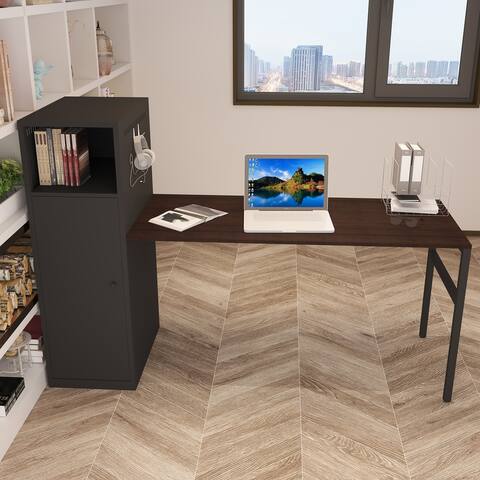 Nestfair Home Office Desk with File Storage