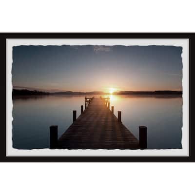 'The Sunset Awaits' Framed Painting Print