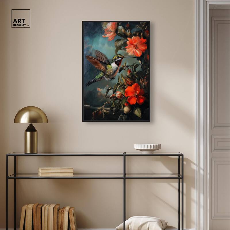 Whirring Wings II Canvas by Art Remedy