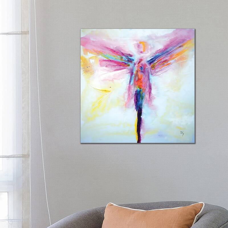iCanvas "Raphael Angel" by Ivan Guaderrama Canvas Print - 26x26x1.5
