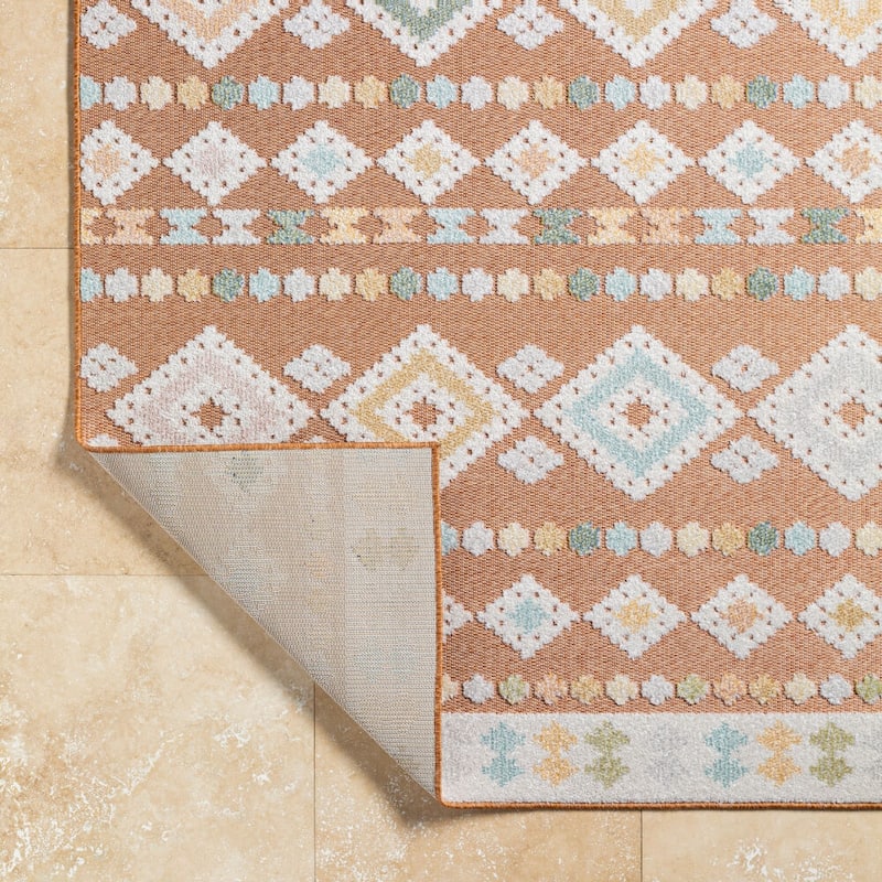 Livabliss Lakeside Coastal Indoor/Outdoor Area Rug