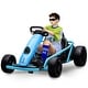 preview thumbnail 7 of 29,  24V 9Ah Battery 300W*2 Motors, 8MPH High Speed Drifting Car Blue