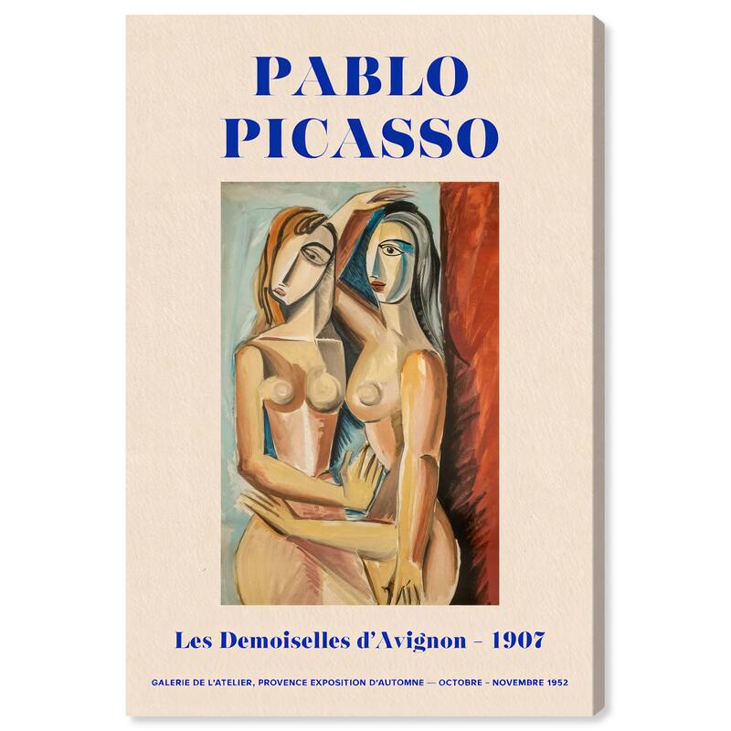 Picasso's Avignon Canvas by Art Remedy, Gallery Wrapped - 10" x 15"