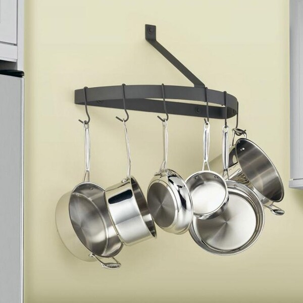 Cuisinart wall hotsell mounted pot rack