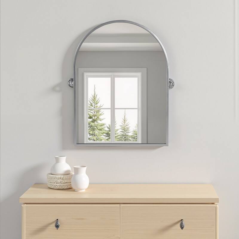 Iron Metal Frame Rectangular Windowpane Wall Mirror Farmhouse Rustic Elegant Decor for Living Room Bedroom Bathroom Entryway