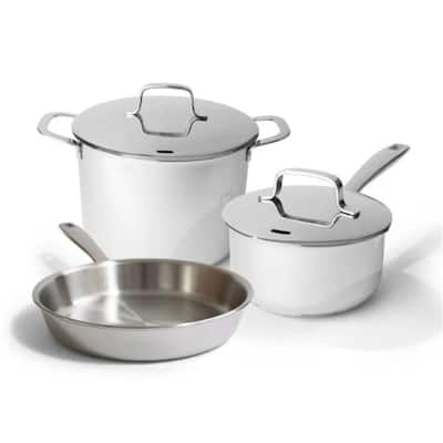 Alva Maestro 5-Ply Stainless Steel Cookware Set - Non-Toxic Pots & Pans