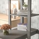 preview thumbnail 47 of 91, Modern Solid Wood Loft Bed with Built-in Desk, Safety Ladder