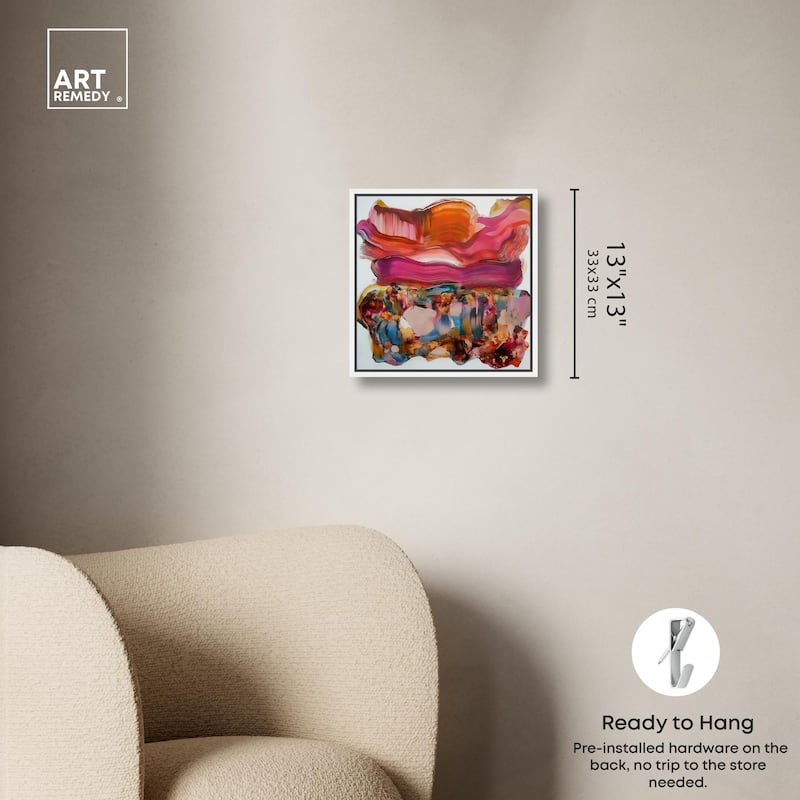 Flow State II Canvas by Art Remedy