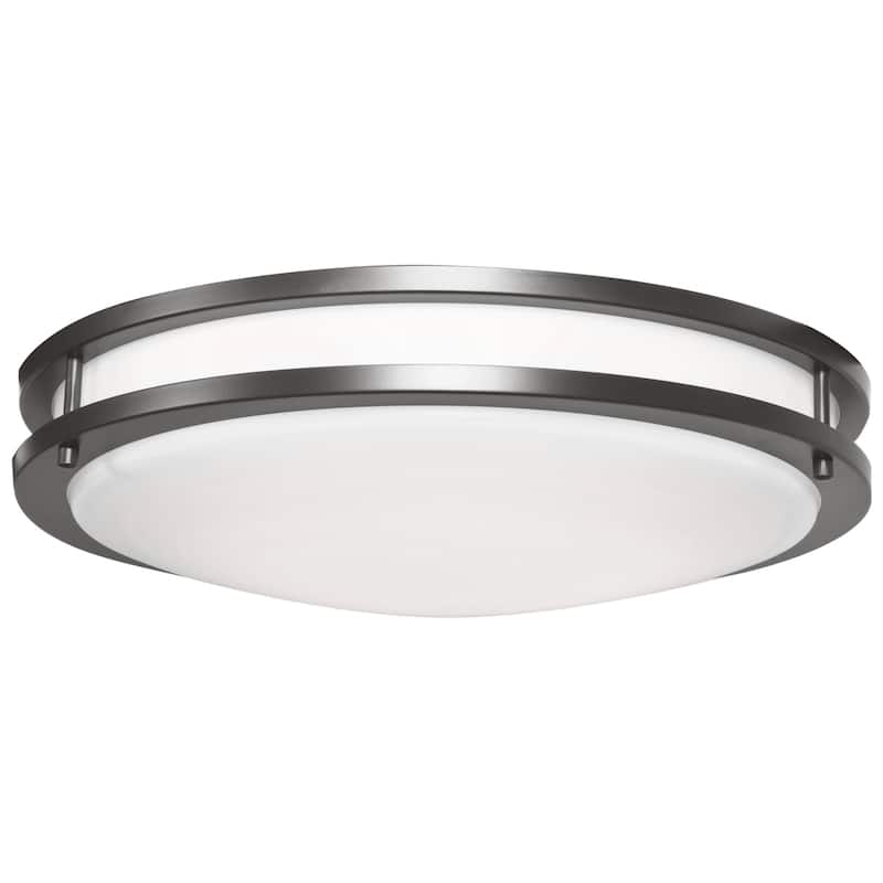 Access Lighting 20501LEDD/ACR Solero II 14" Wide LED Flush Mount Drum