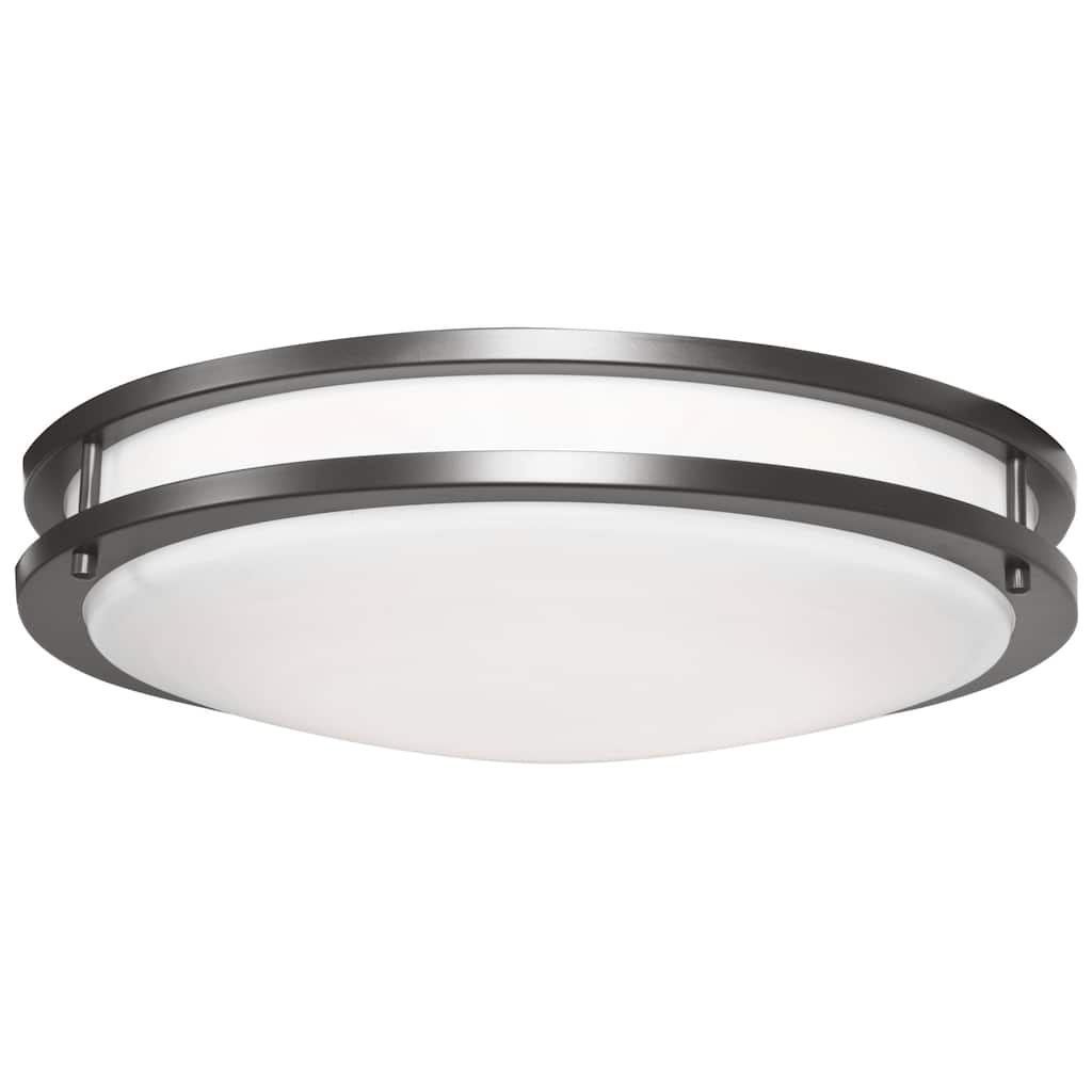 Access Lighting 20501LEDD/ACR Solero II 14" Wide LED Flush Mount Drum