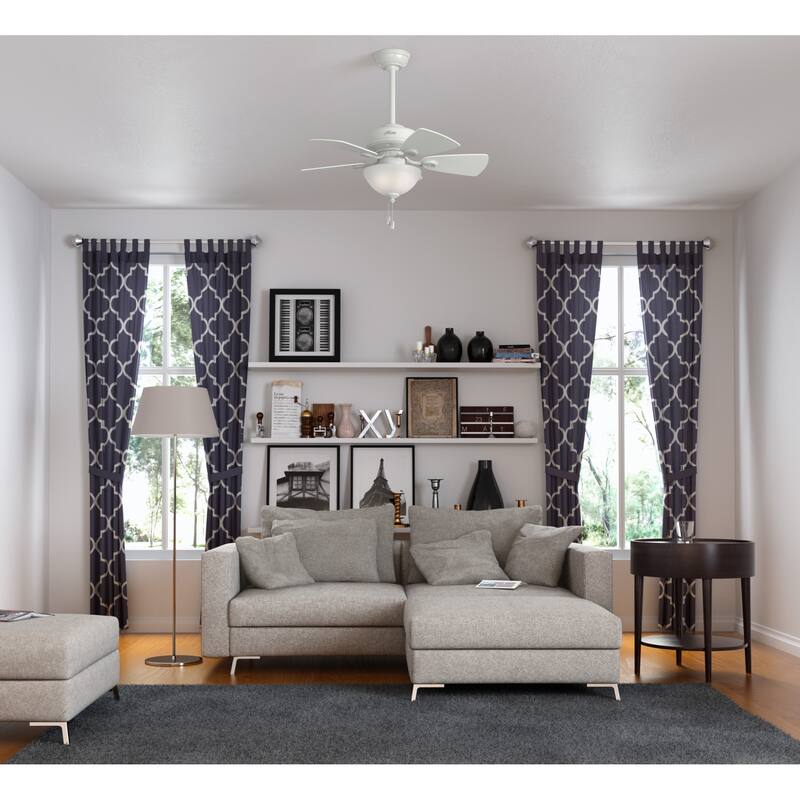 Hunter Fan 34" Watson - White