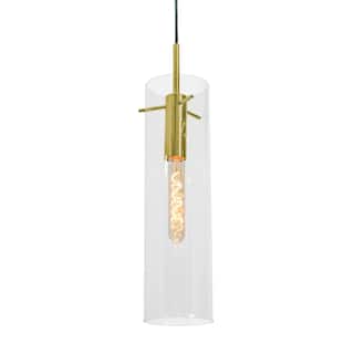 AFX Vista 1-Light Pendant - Clear Glass Shade