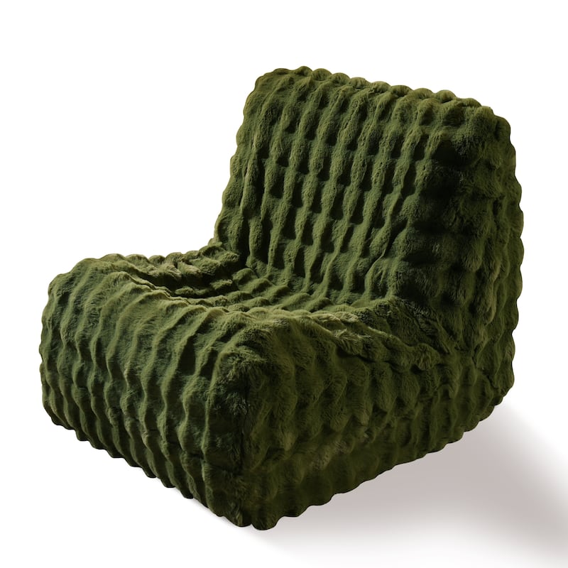 OVIOS Cloud-Like Plush Bean Bag Chair (Reinforced Pile Edition)