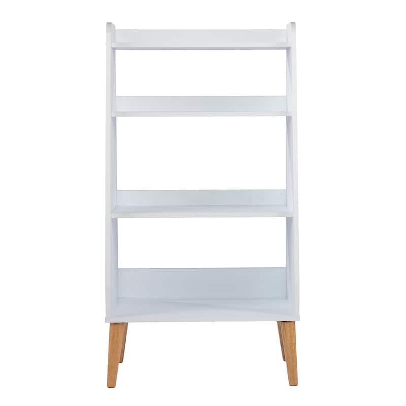 SEI Furniture Barrencroft Mid-century Modern Wood Leaning Ladder Bookcase