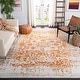 preview thumbnail 13 of 74, SAFAVIEH Madison Snowflake Medallion Rustic Farmhouse Distressed Rug 10' x 14' - Orange/Ivory
