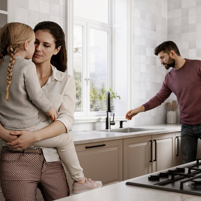 Karran Lansen 25" Top Mount 18 Gauge Single Bowl Stainless Steel Sink with Accessories - Stainless Steel