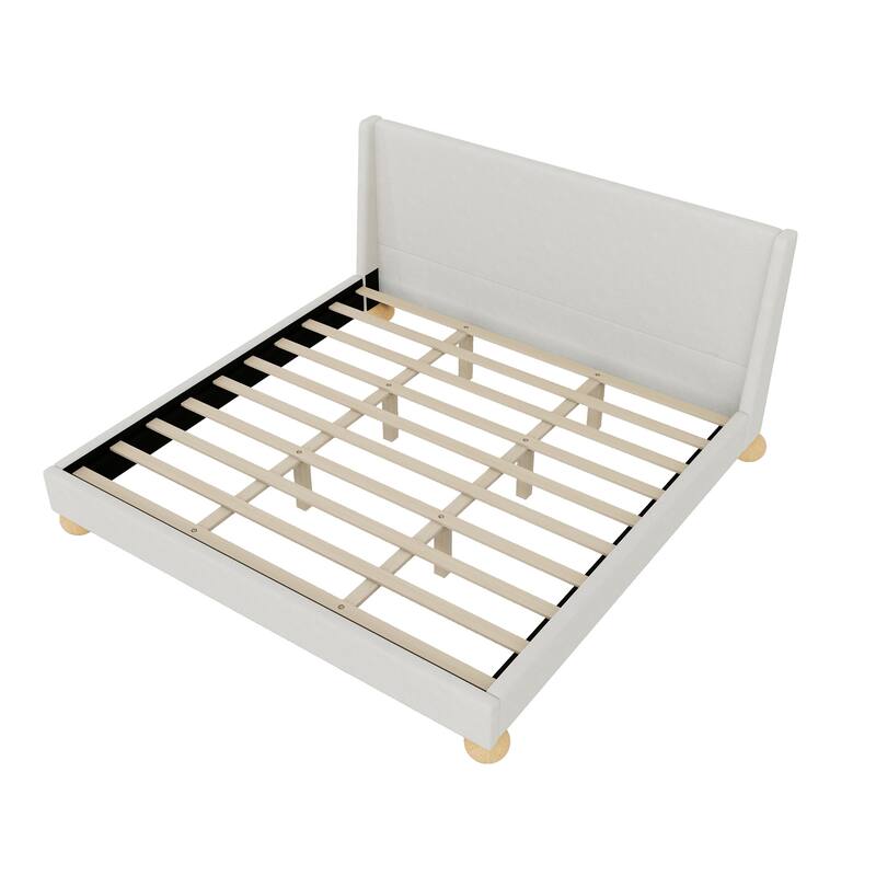 Modern Upholstered Platform Bed