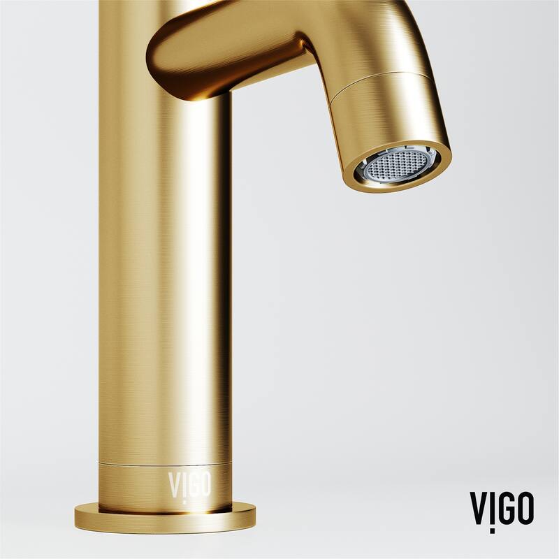 VIGO Ruxton 8" H Single Handle Single Hole Bathroom Faucet