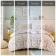 preview thumbnail 4 of 17, Intelligent Design Kids Thea Floral Reversible Cotton Duvet Cover Set with Throw Pillow