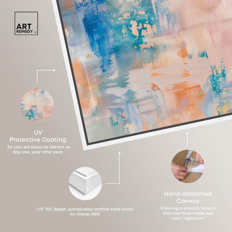 Kaleido Vortex I Canvas by Art Remedy