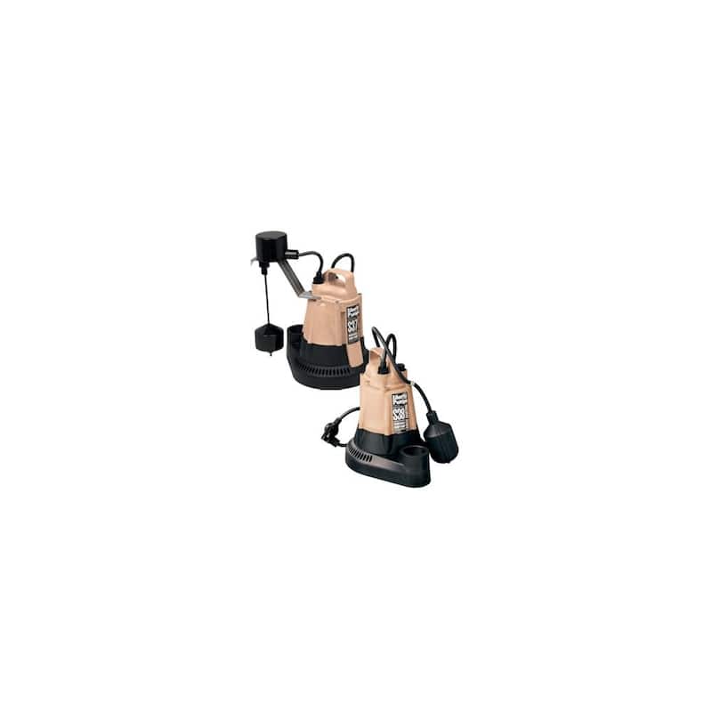 Liberty Pumps Builders 1/3 HP Submersible Sump Pump with Vertical