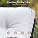 preview thumbnail 9 of 38, HOOOWOOO 5-piece Grey Wicker Chat Set Patio Conversation Set with Swivel Chairs