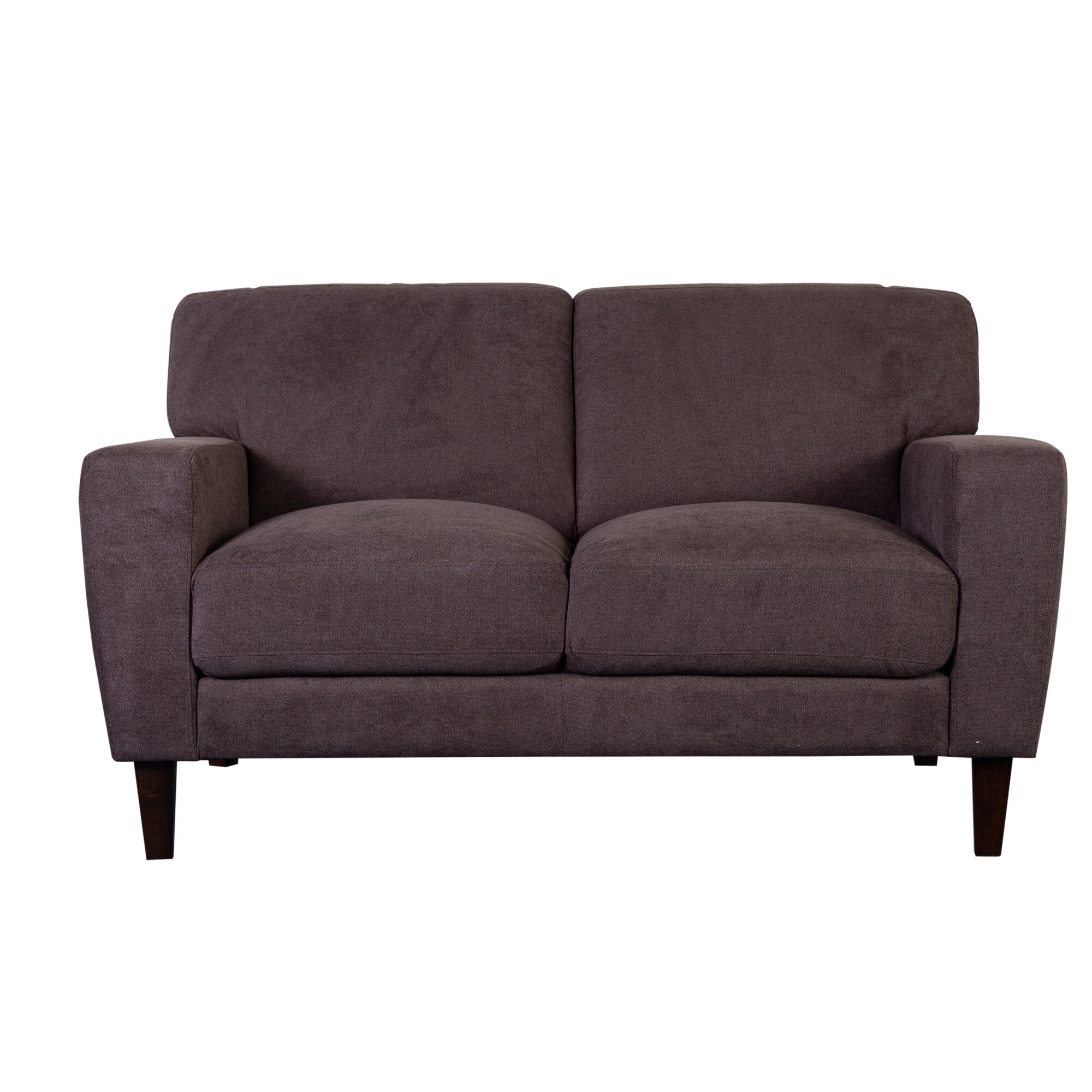 Shop Black Friday Deals On Porter Designs Evan Soft Textured Microfiber Loveseat Brown On Sale Overstock 32086540