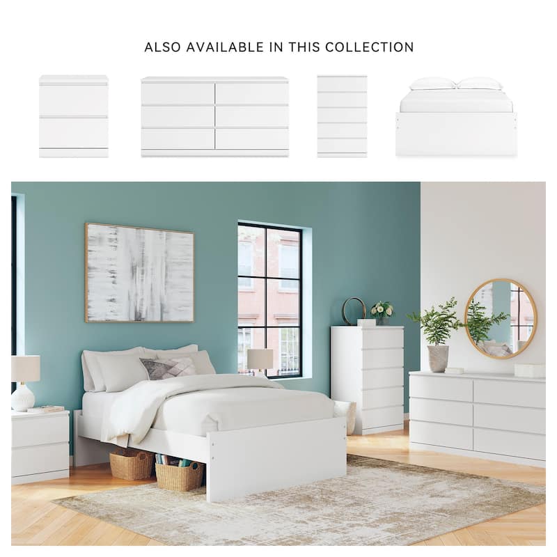 Signature Design by Ashley Onita White Nightstand