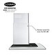 preview thumbnail 7 of 23, Cosmo COS-668AS Wall Mount Range Hood With Touch Controls