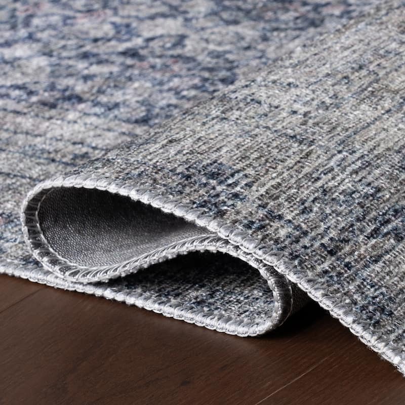 Nuloom Calyra Vintage & Distressed Washable Rug