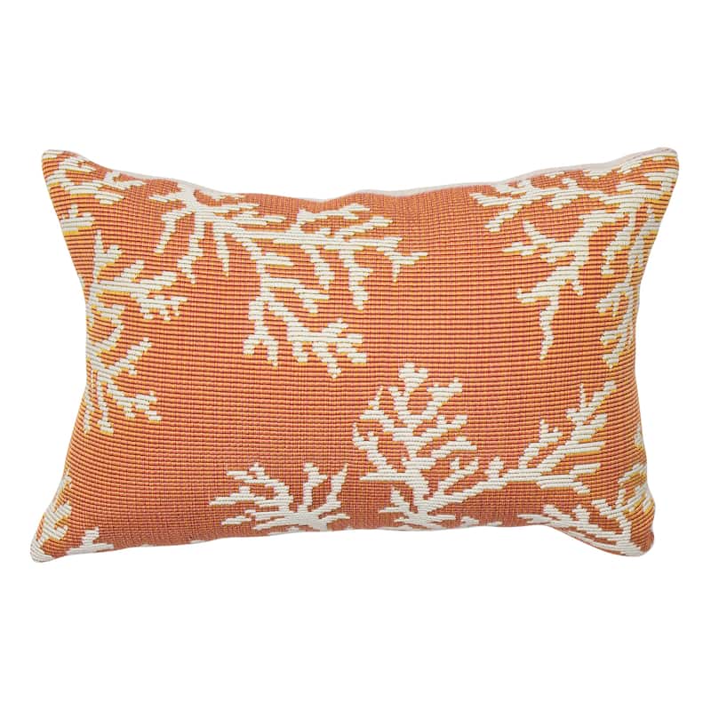 Liora Manne Marina Coral Edge Indoor/Outdoor Pillow