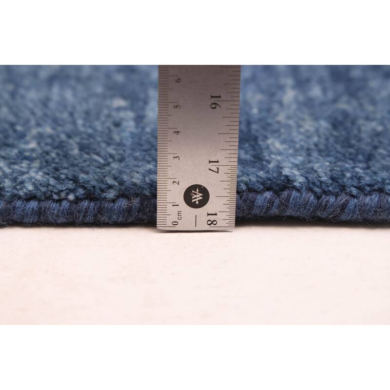 ECARPETGALLERY Hand-knotted Peshawar Ziegler Dark Blue Wool Rug - 4'3 x 6'3