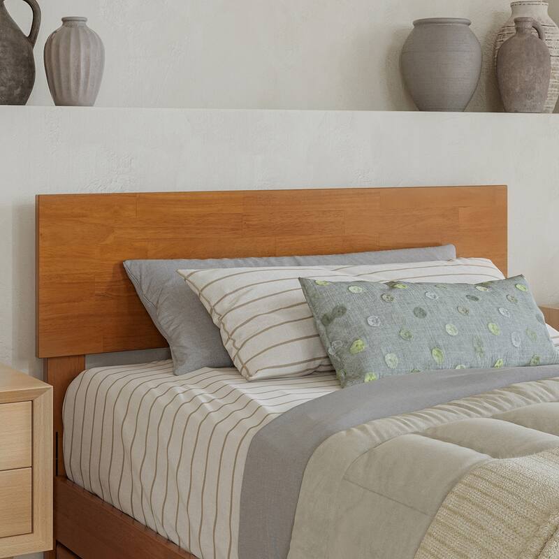 Wesley Platform Bed with Panel Footboard and Storage Drawers