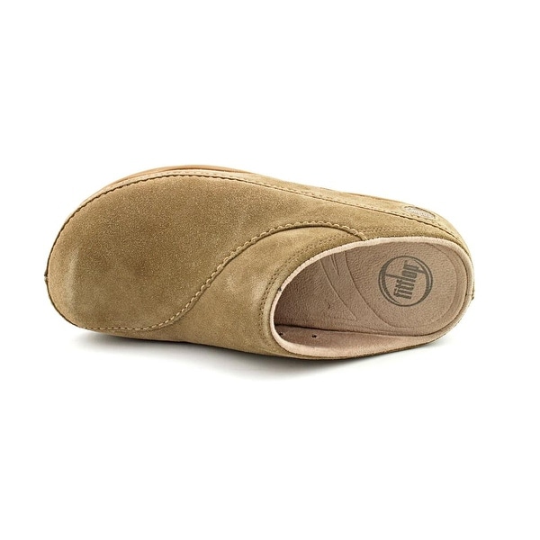 fitflop gogh suede clogs
